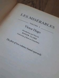 Les Miserables, Volume One, By Victor Hugo