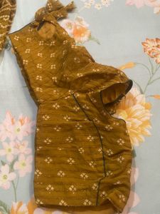 Beautiful Mustard Yellow Saree