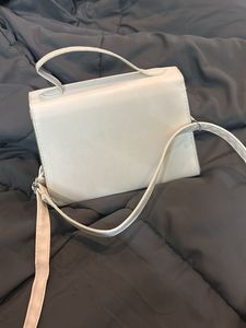 Chic White Bow Cluch Bag