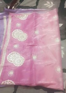 Pastel saree