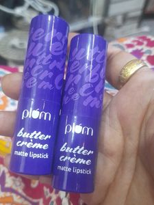 Plum Butter Creme Matte Lipstick Duo