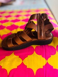 Zara Brown Sandals