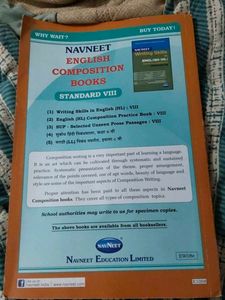 Navneet English Grammar Book - Std VIII