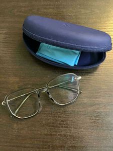 New Oversized Chic Clear Frame Eyeglasses and Cas
