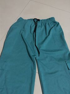 Teal Cargo Pants