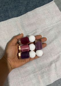Zudio Nail Polish Set - Deep Berry Shades