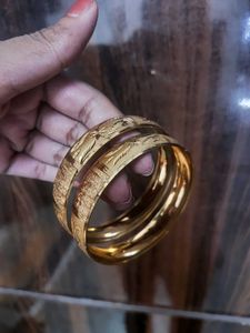 Exquisite Gold Bangles