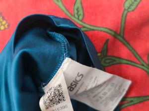asics Teal Blue Graphic T-Shirt