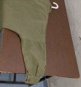 Green Casual Utility Jacket