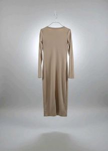 Elegant Button-Down Midi Dress