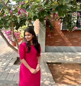Vichitra Silk Kurti