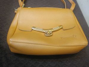 Stylish Tan Shoulder Bag With Free Gift 🎁