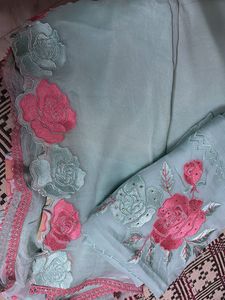 brand new Elegant Light Blue Kurta Set