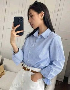 Light Blue Striped Shirt