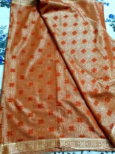 NEW Chanderi Banarasi Saree