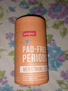 New Sirona Menstrual Cup