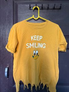 Keep Smiling Graphic T-Shirt