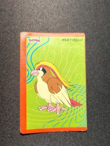 Pokemon greeting card collectible Pidgeot