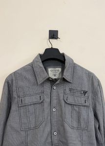 Guess Men's Grey Casual Shirt