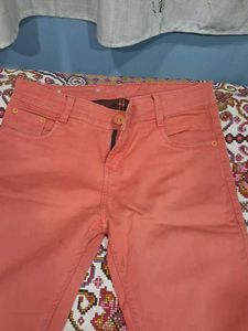 Coral Skinny Fit Jeans