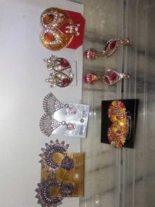 all 6 in 250 Assorted Dangle Earrings Set