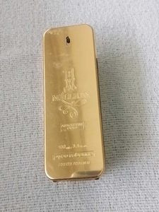 Empty bottles of Paco Rabanne