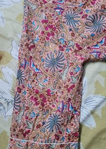 Floral Print Robe