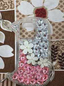Luxury Bling Phone Case with Pearls