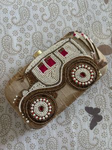 Embellished Evening Clutch Bag
