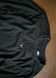 Chic Charcoal Long Sleeve Top