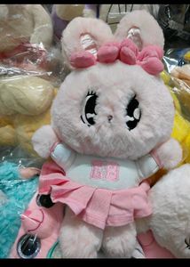 Combo Of Kawaii Cartoon Rabbit Plush Doll
