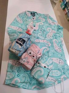 Mens Kurta Style Shirt