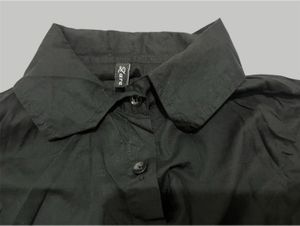 Black Button-Up Blouse
