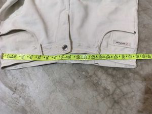 white Colored Jeans