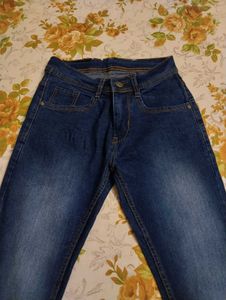men new dark blue jeans 👖