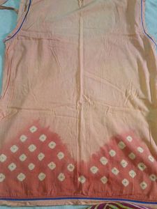 Stylish Ombre Kurta Set with Dupatta