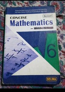Concise Mathematics - Middle School Book