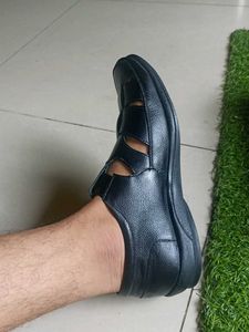 Pierre Cardin Black Sandals