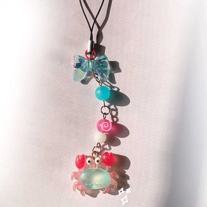 Cute Crab Phone Charm