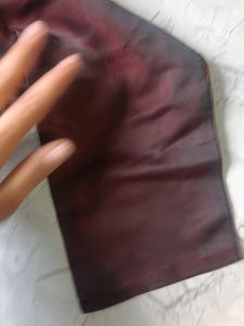 Maroon Gown With Handwork