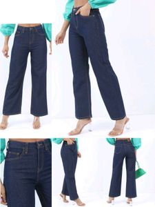 Dark Wash Wide Leg Jeans