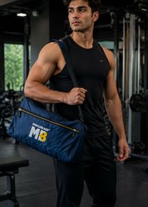 Blue Gym Travel Bag