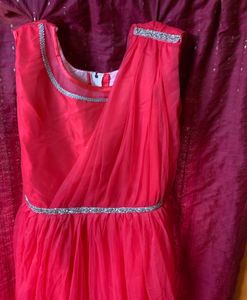Princess Long Gown Full Puff Flare