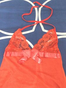 Red Babydoll Nightwear