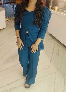 Maroon Jumpsuit  and cord set