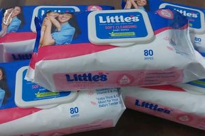Little's Soft Cleansing Baby Wipes (Pack of 5)