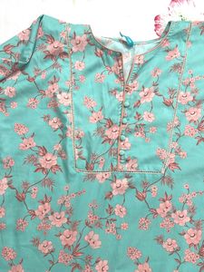 Floral Printed kaftan and pant set