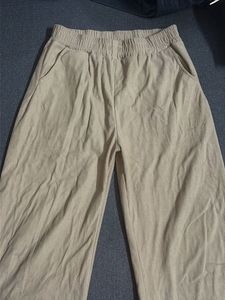 Corduroy Wide-Leg Pants with Elastic Waist 🤎