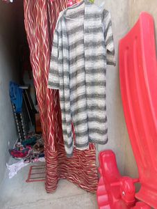 Striped Open Front  shrug