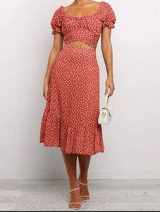 🛑PRICE DROPPED🛑Red Floral Two-Piece Set